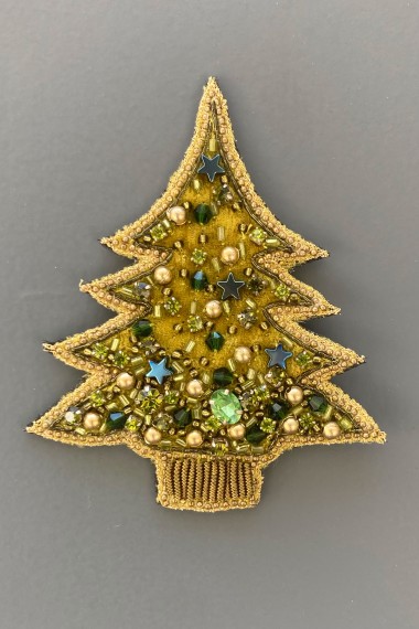 Broche Sapin