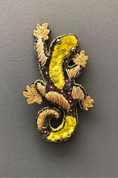 Broche Salamandre