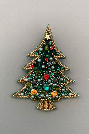 Broche Sapin