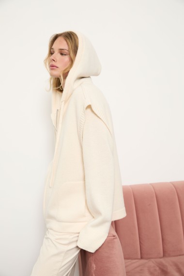 Pull à capuche Land